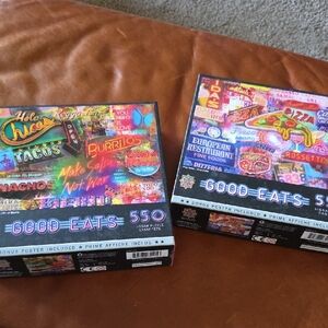 Good Eats 550-Piece Puzzles - Vibrant Multicolor 2 Quantity
